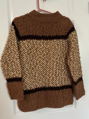 Vintage Jack Winter Brown Colorblock Sweater